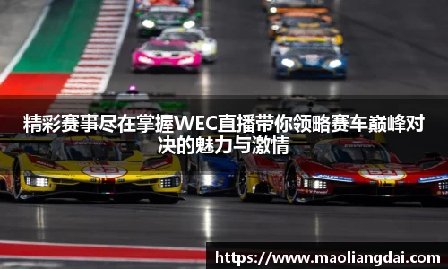 精彩赛事尽在掌握WEC直播带你领略赛车巅峰对决的魅力与激情