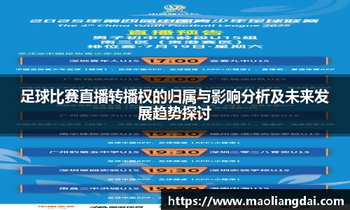 足球比赛直播转播权的归属与影响分析及未来发展趋势探讨