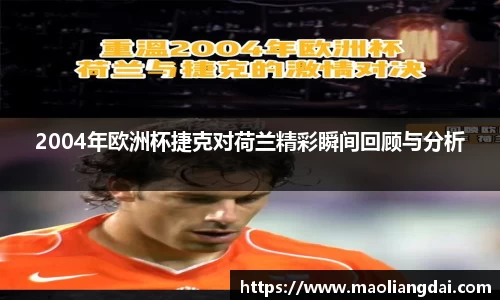 2004年欧洲杯捷克对荷兰精彩瞬间回顾与分析